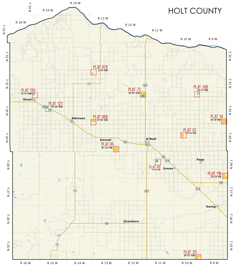 Holt Expiring Lease Map