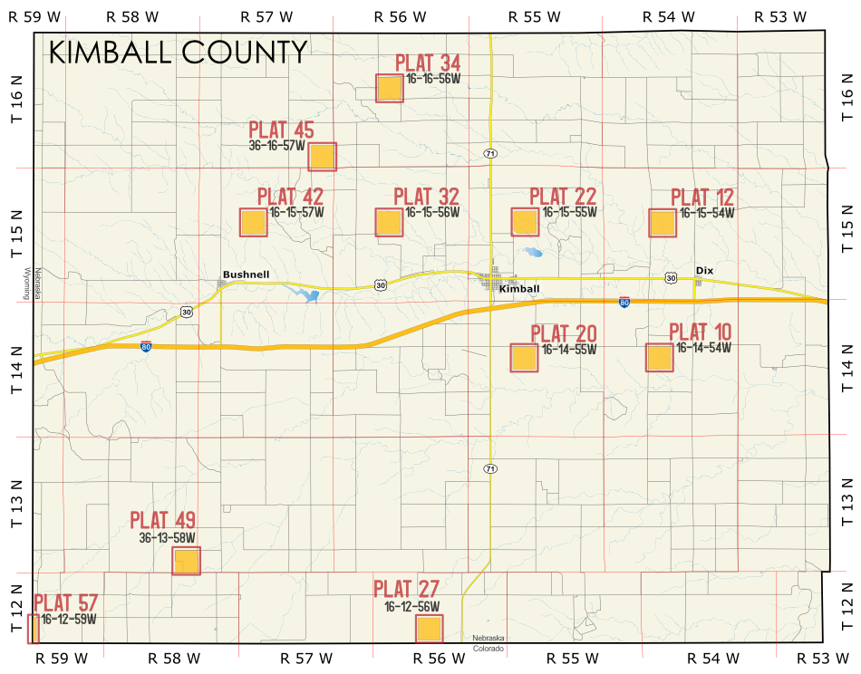 Kimball Expiring Lease Map