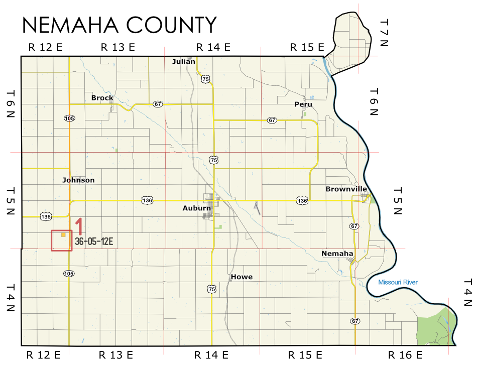 Nemaha Expiring Lease Map
