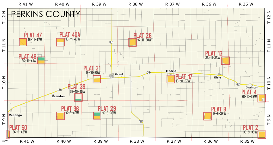 Perkins Expiring Lease Map
