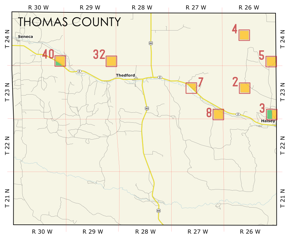 Thomas Expiring Lease Map