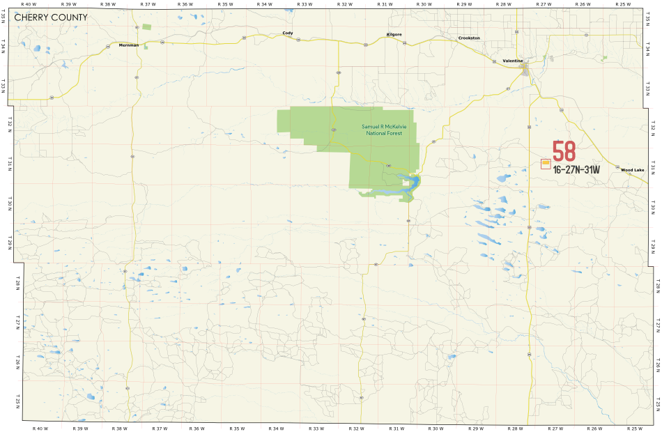 Cherry Location Map