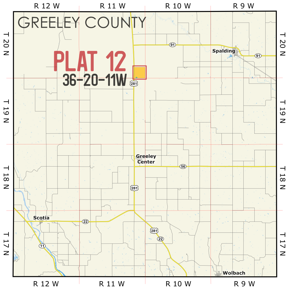 Greeley Location Map