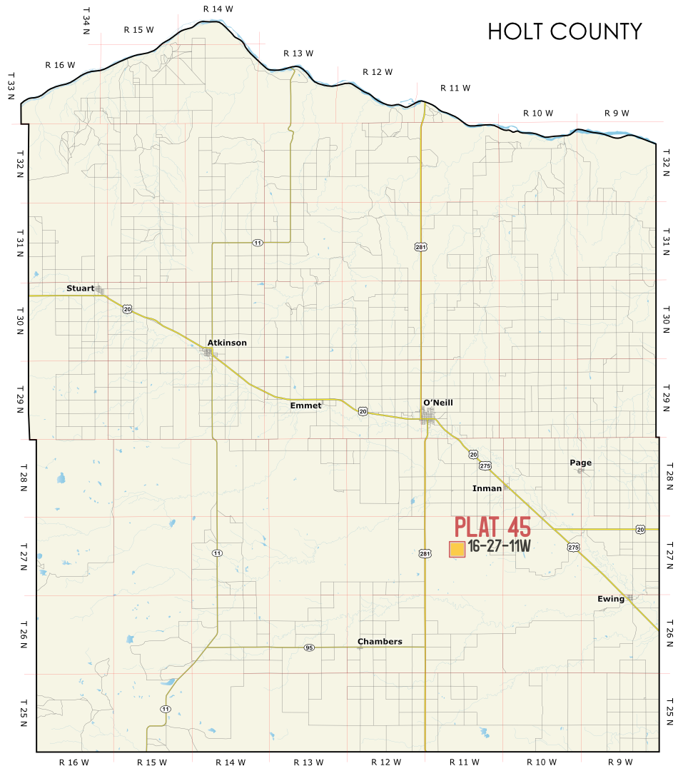 Holt Map