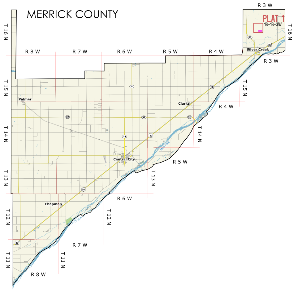 Merrick Location Map