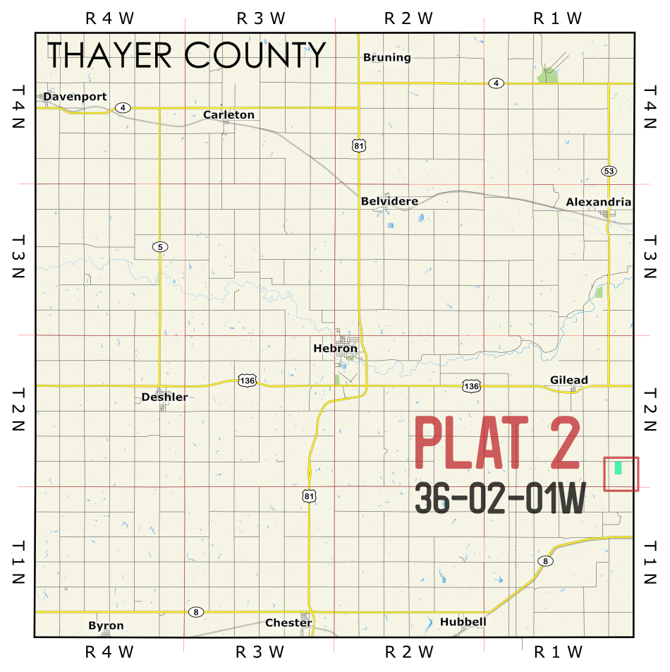 Thayer Map