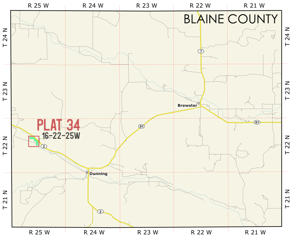 Blaine 34 Map