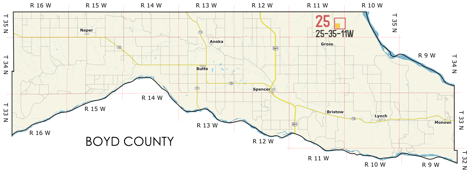 Boyd 25 Map