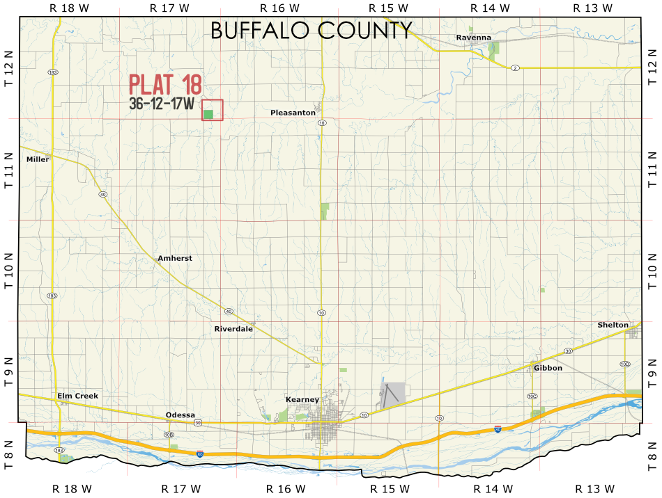 Buffalo 18 Map