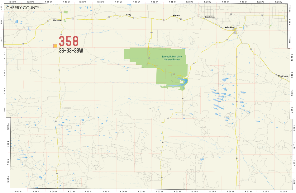 Cherry 358 Map