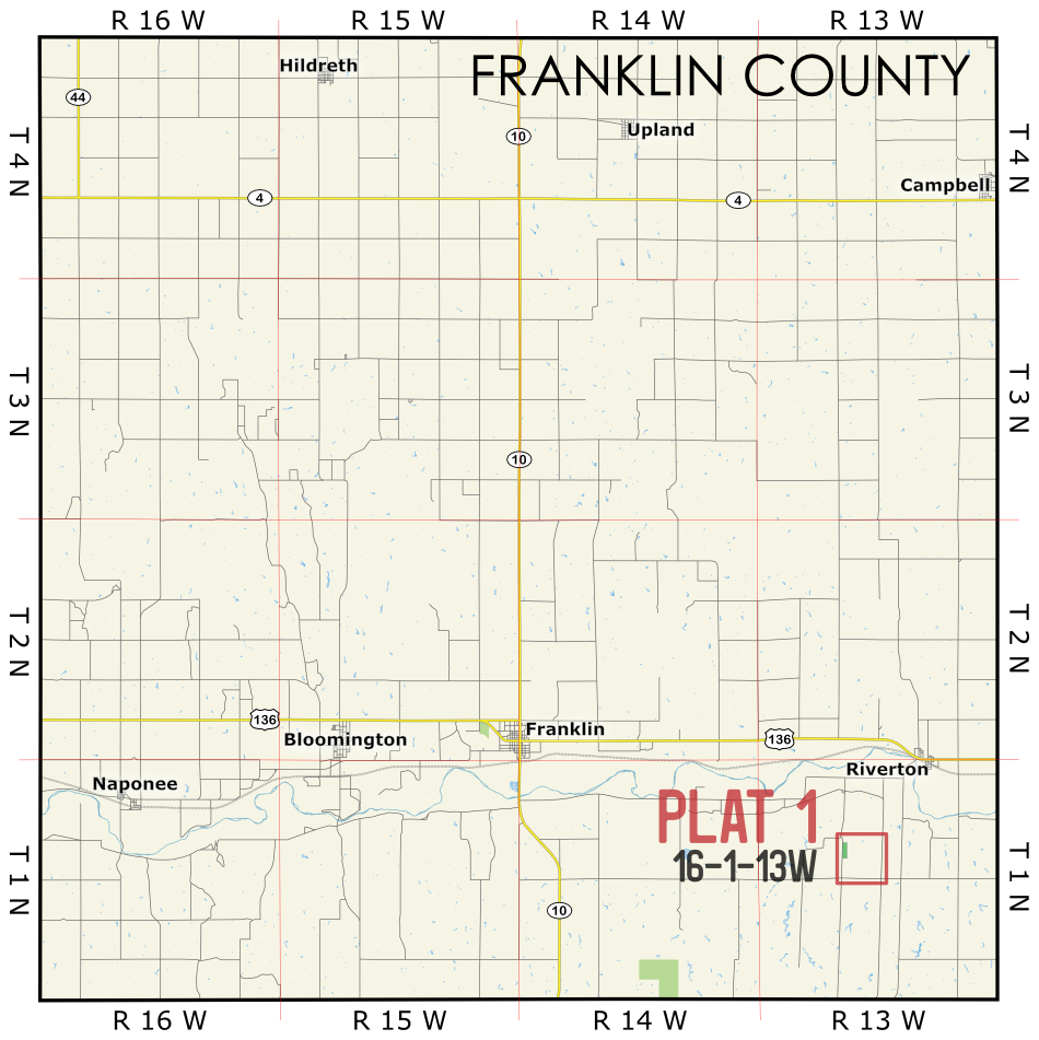 Franklin 1 Map