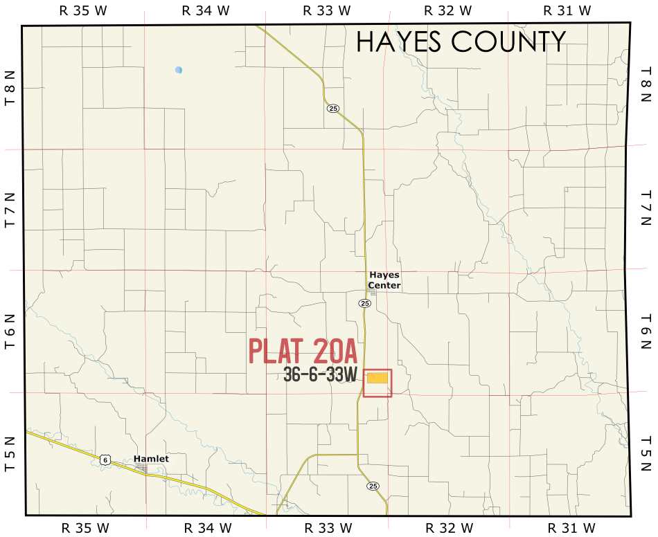 Hayes 20a Map