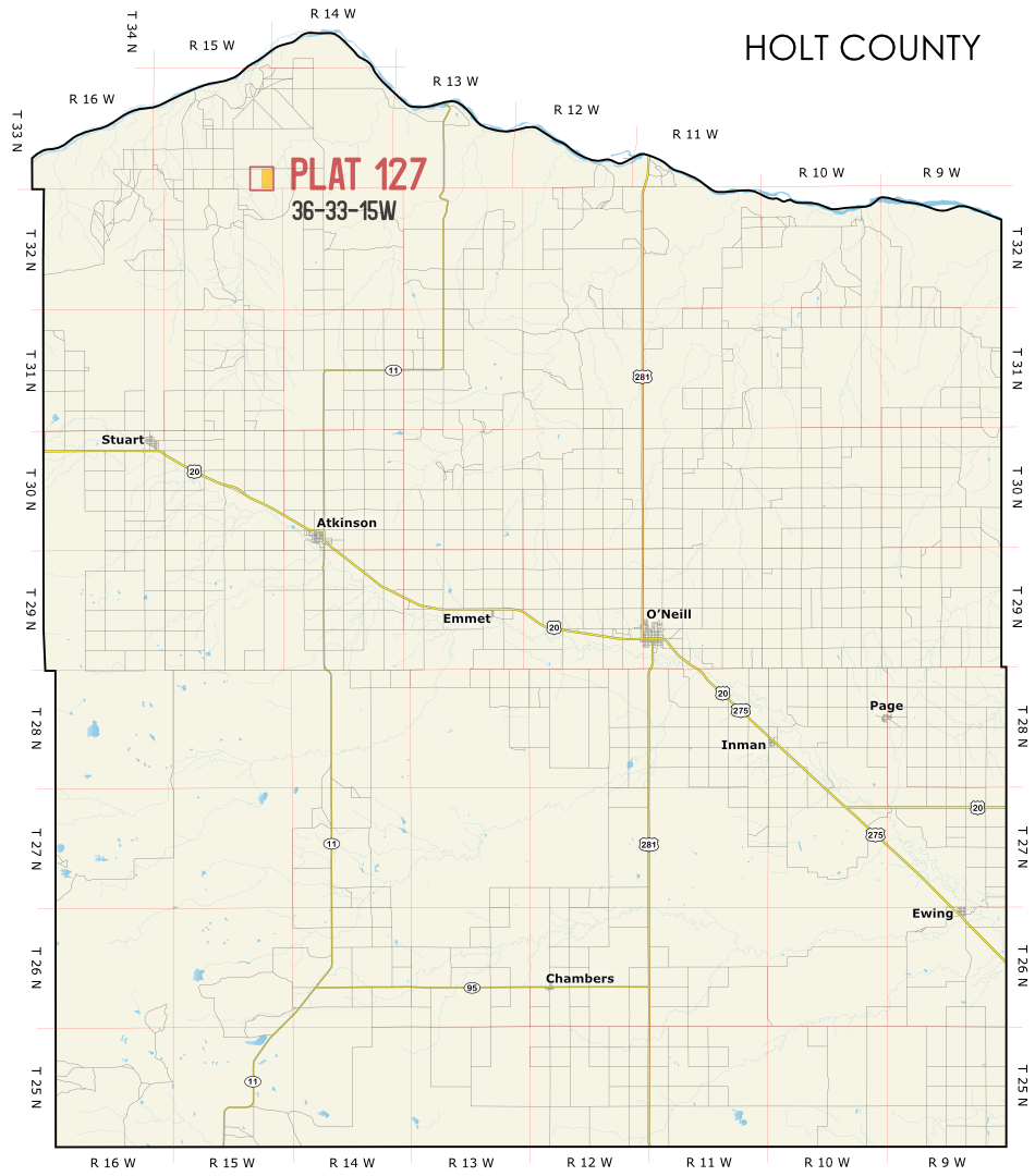 Holt 127 Map