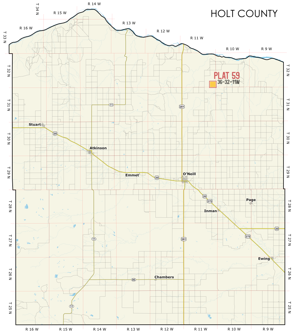 Holt 59 Map
