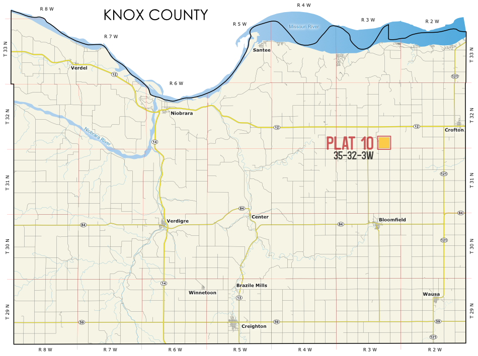 Knox 10 Map