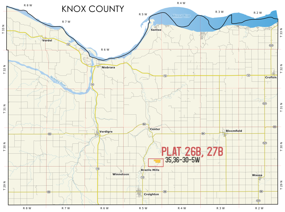 Knox 26b-27b Map