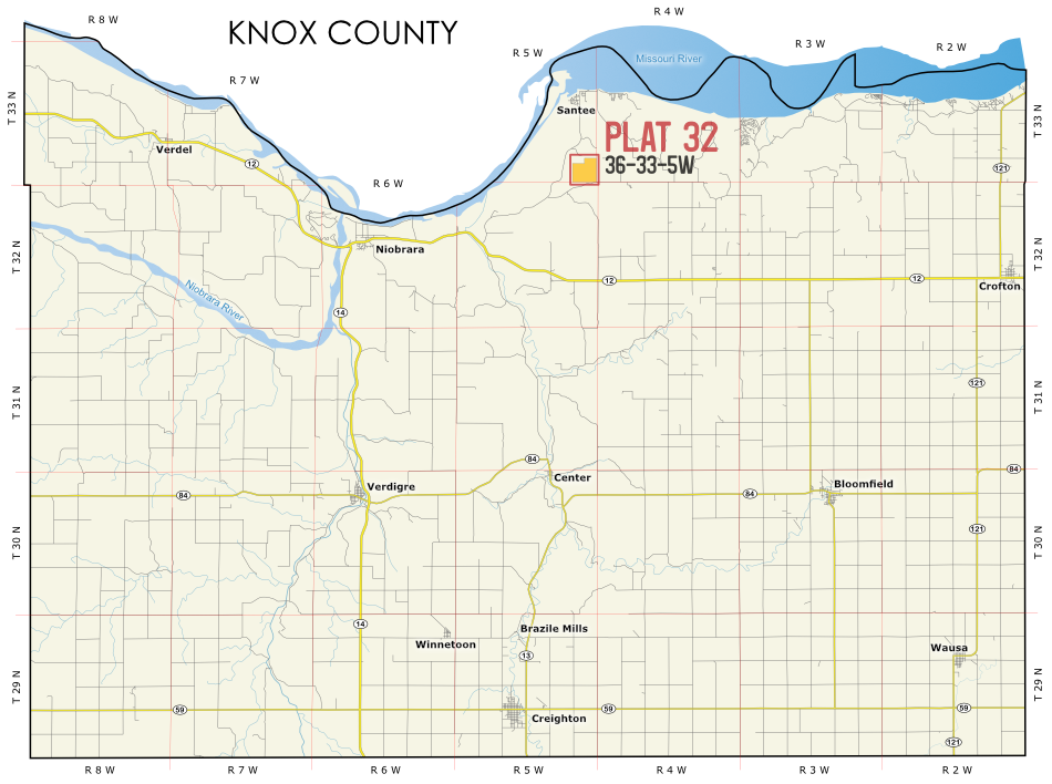 Knox 32 Map