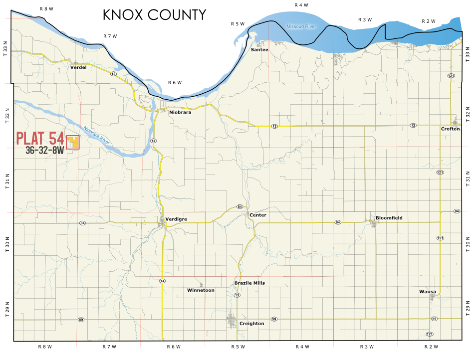 Knox 54 Map