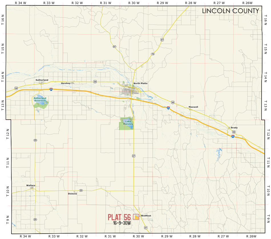 Lincoln 56 Map