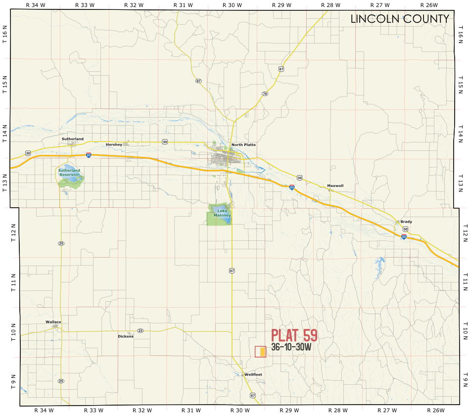 Lincoln 59 Map