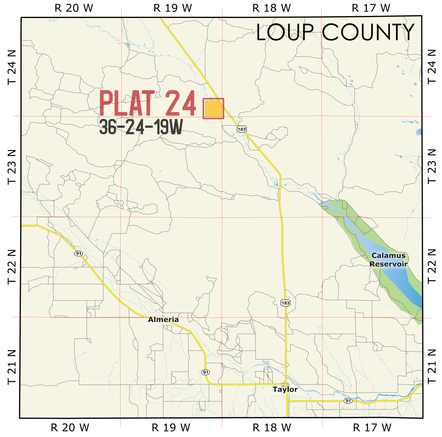 Loup 24 Map