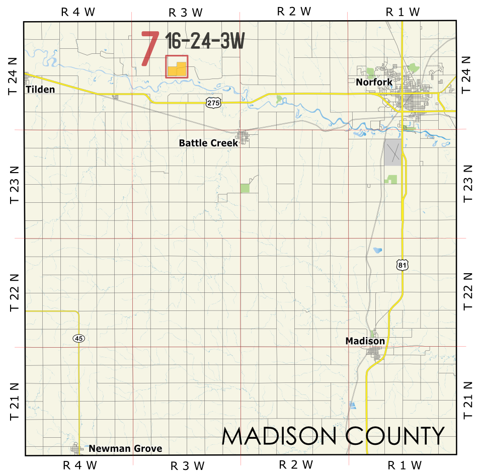 Madison 7 Map