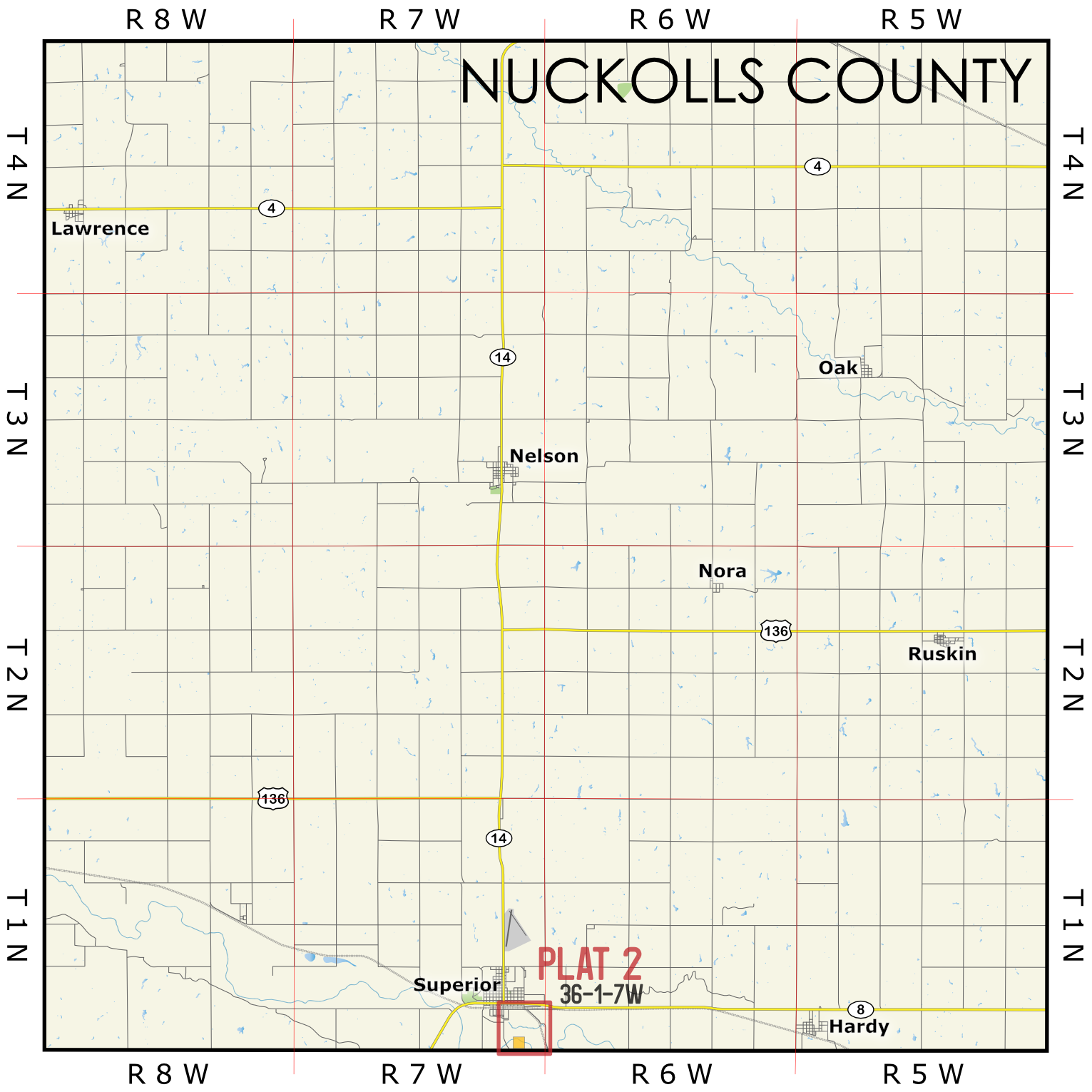 Nuckolls 2 Map