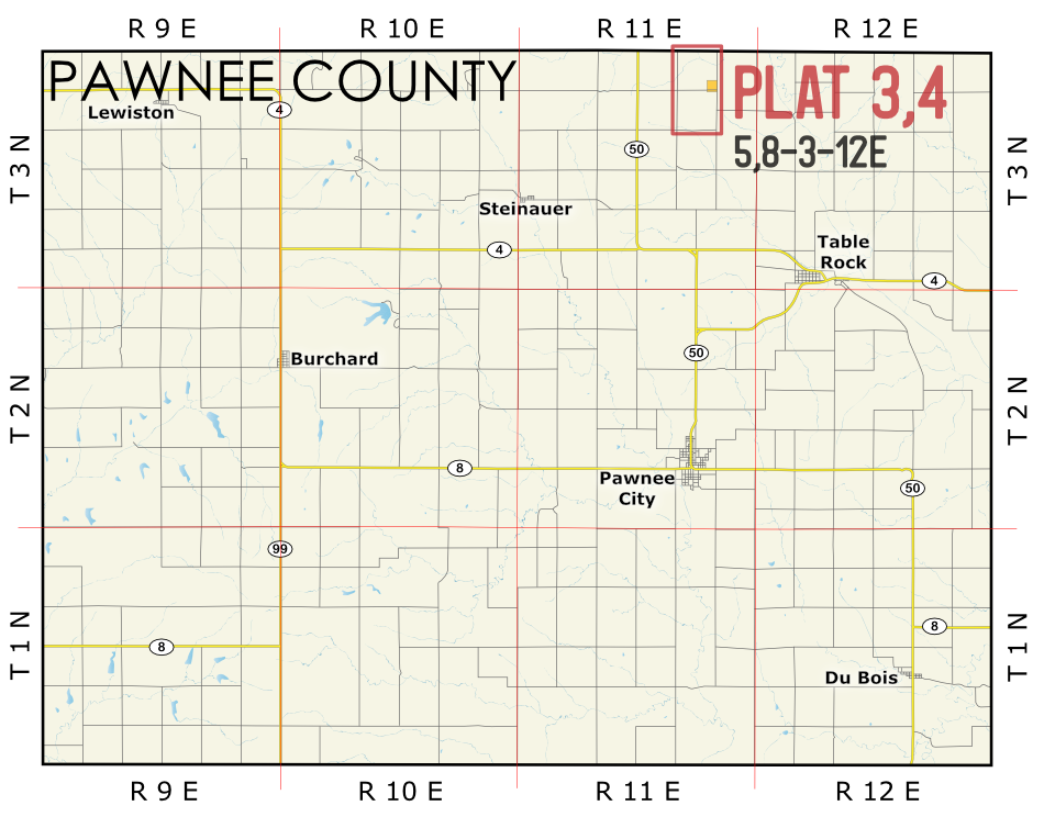 Pawnee 3-4 Map