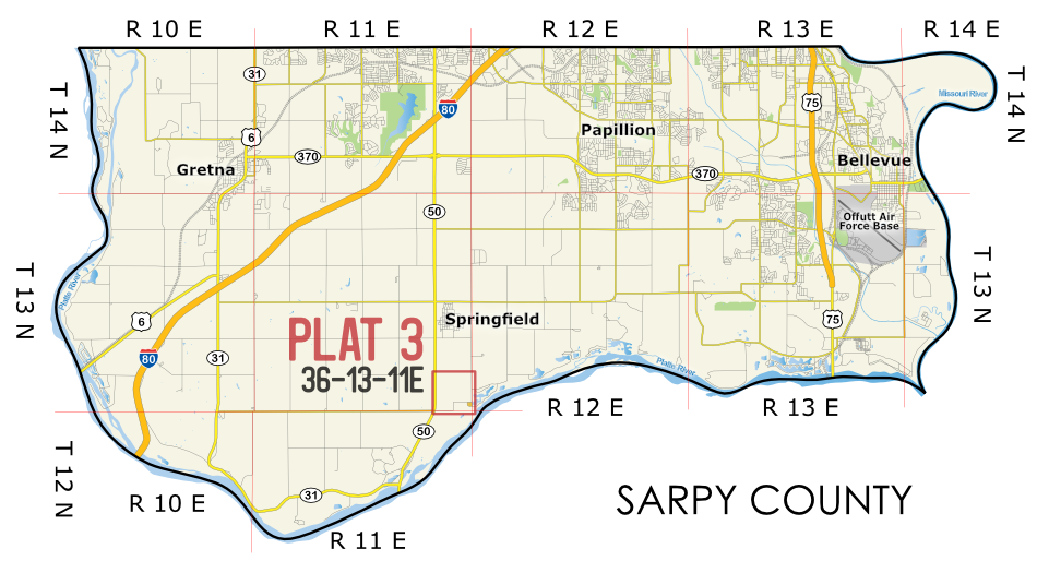 Sarpy 3b Map