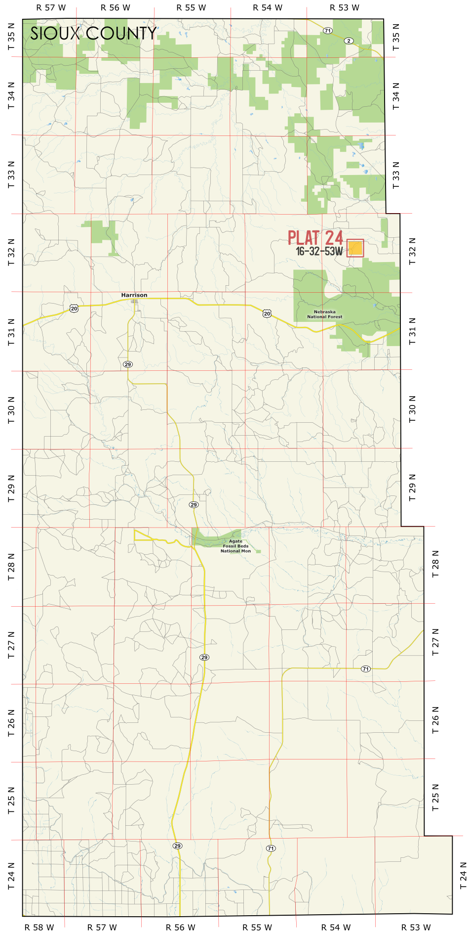 Sioux 24 Map